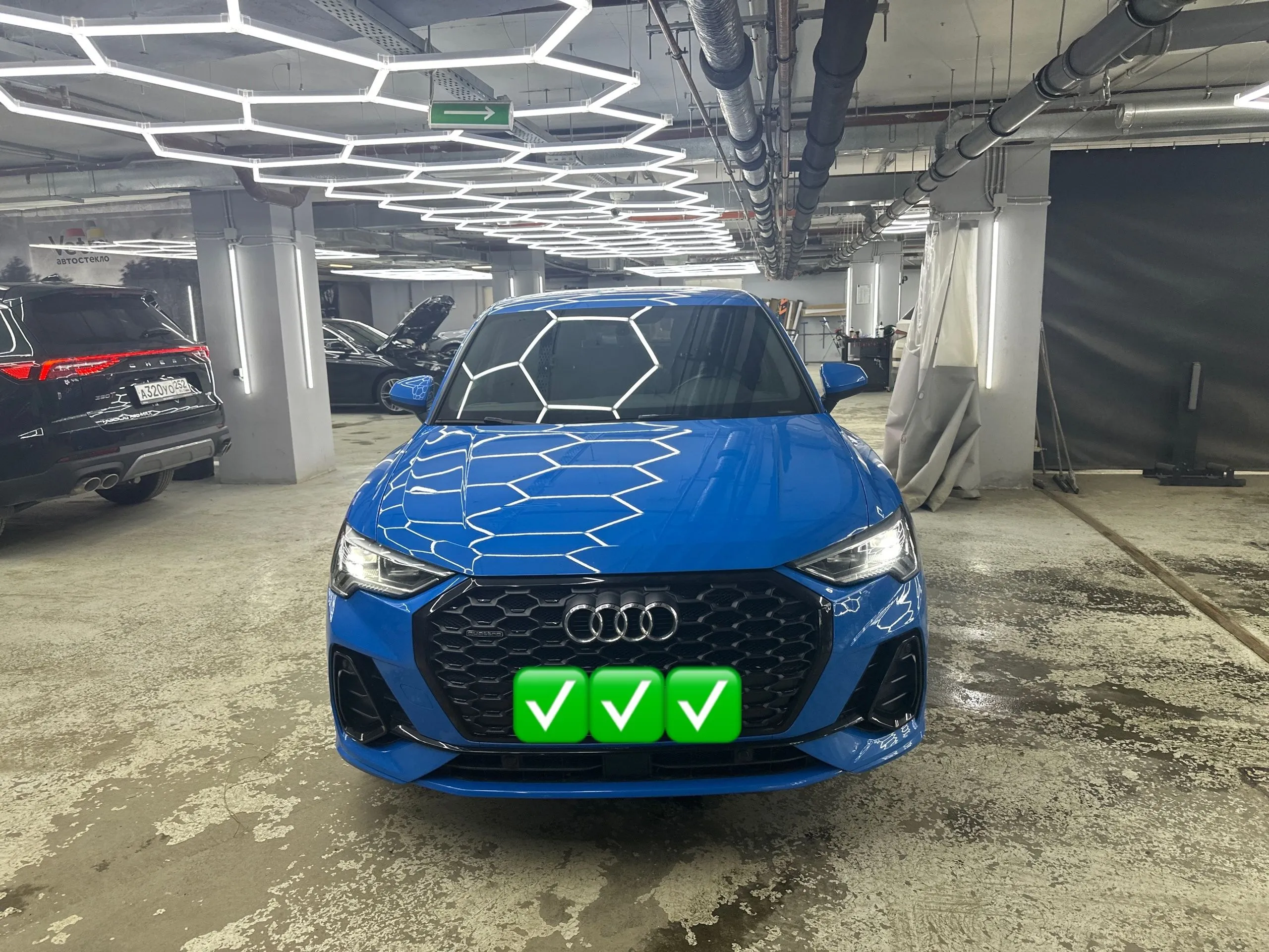 Химчистка салона Audi Q3 Sportback