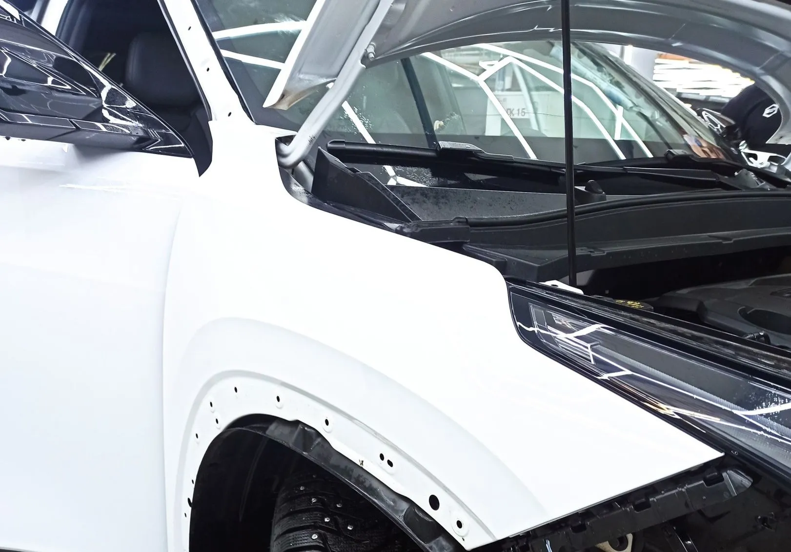 Бронирование пленкой Geely Cityray